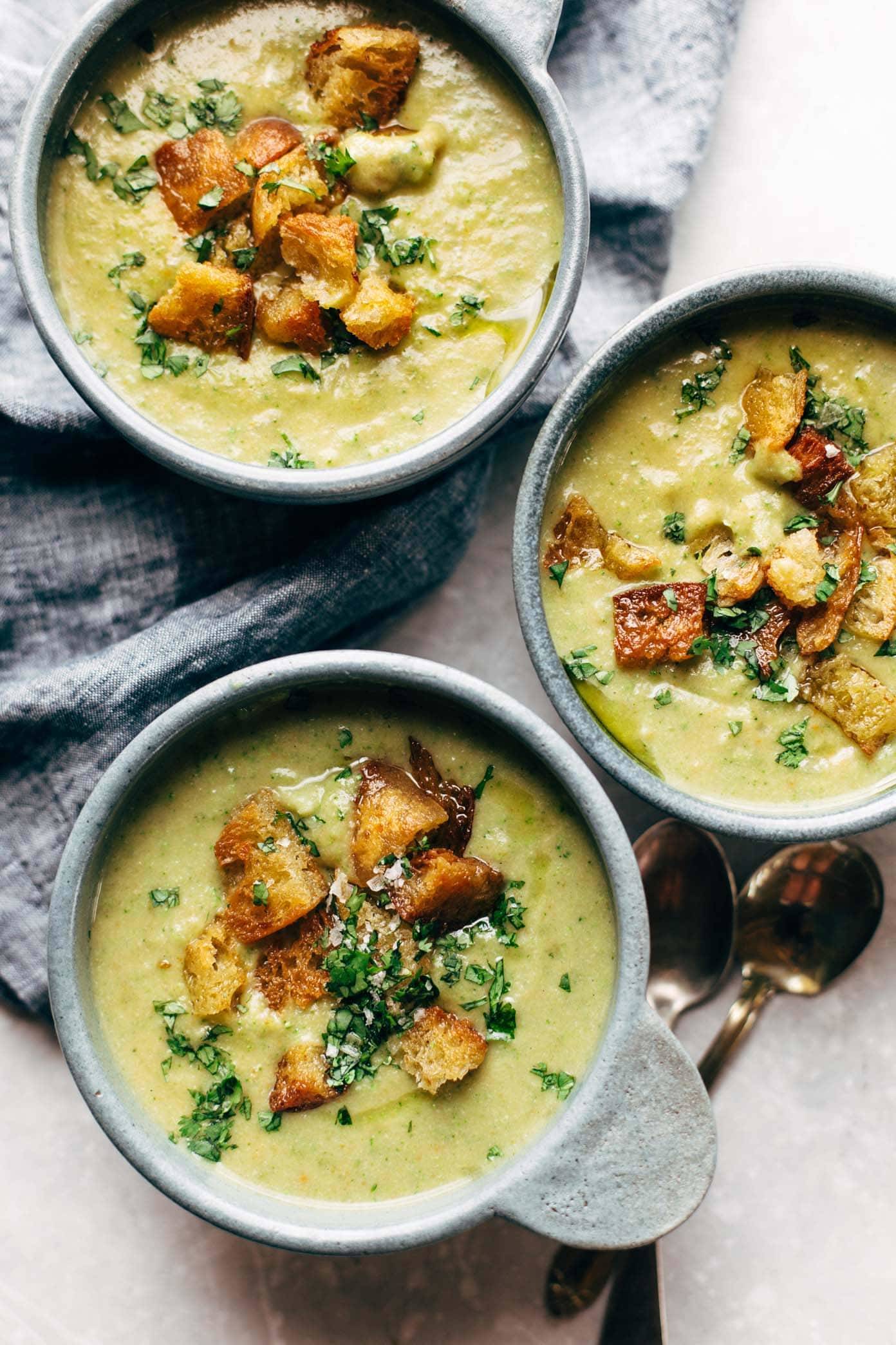 The Best Detox Broccoli Cheese Soup