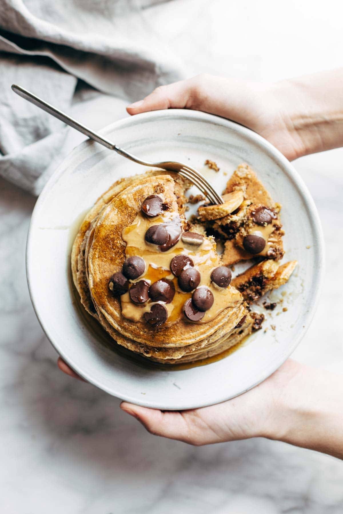 The Best Protein Pancakes | Pinch of Yum | Bloglovin’