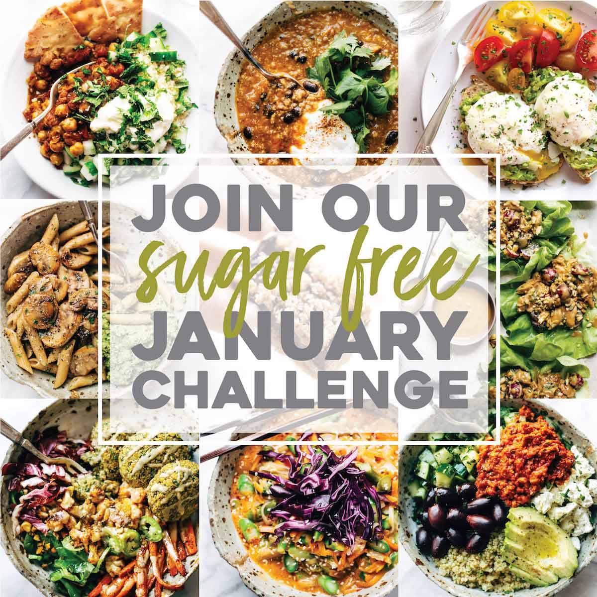 Sugar Free January Challenge header