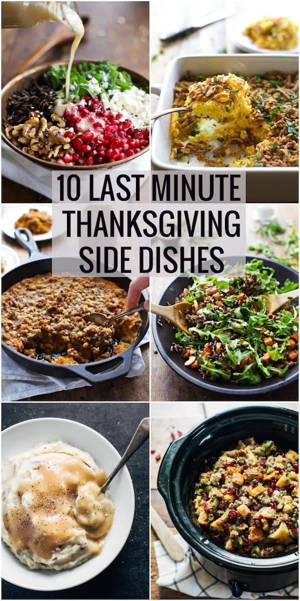 10 Last Minute Thanksgiving Side Dishes - Pinch of Yum