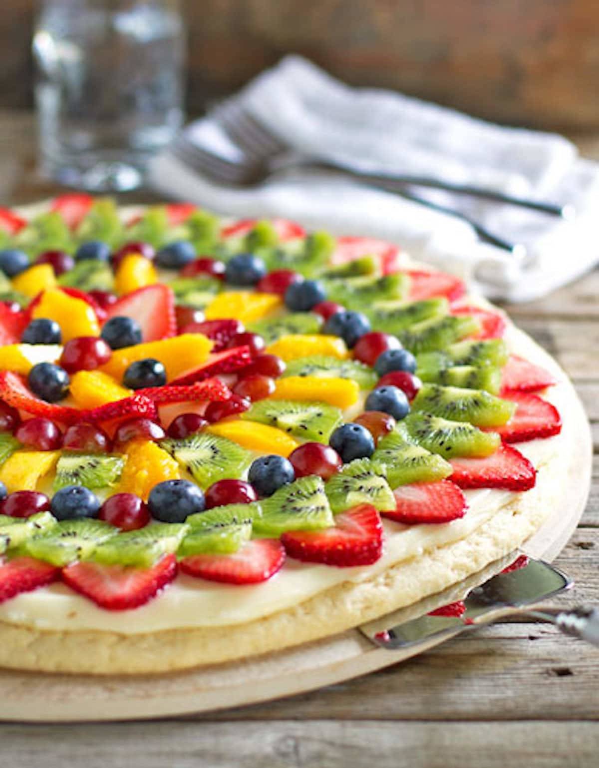 quick and easy fruit pizza